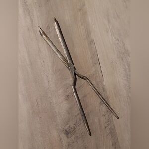 Curling Iron Antique 10 Asbro Germany Made Mark Hair Curler [Read Details]